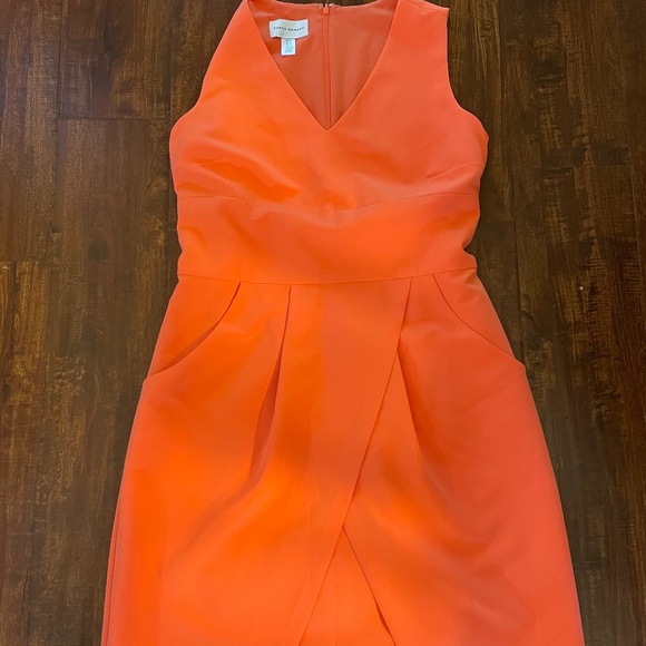 Donna Morgan 16 faux wrap dress, classic - Picture 6 of 12